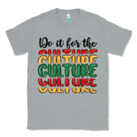 Heather Grey do it for the culture Classic Tee - MaliasSmallBusiness
