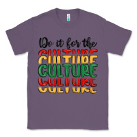 Lavender do it for the culture Classic Tee - MaliasSmallBusiness