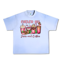 Grape Ice fueled by jesus and coffee Urban Heavy Tee - MaliasSmallBusiness