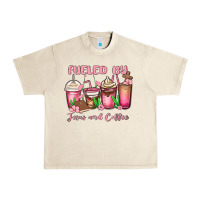 Sandshell fueled by jesus and coffee Urban Heavy Tee - MaliasSmallBusiness