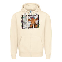 Sandshell Between Jesus Take The Wheel I Wish A Heifer Would Zipper Hoodie - Bettercallsaul