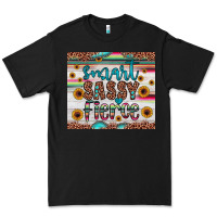 Black smart  sassy fierce Premium Tee - JahusDesignShop