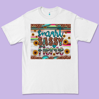 Smart  Sassy Fierce Premium Tee Designed By Jahusdesignshop
