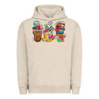 Pigment French Oak hippie coffee cups bbs Urban Hoodie - BundleAndBundleShop