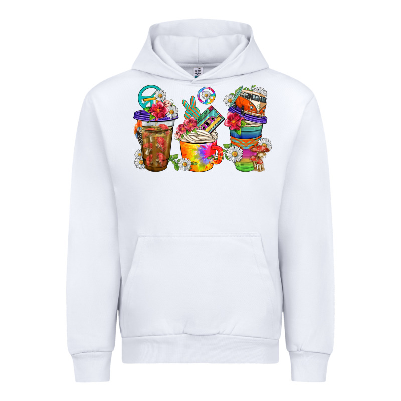Hippie Coffee Cups Bbs Urban Hoodie by BundleAndBundleShop | Teevron