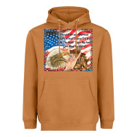 Meerkat god bless the usa Heavyweight Hoodie - TumblerDesignByShophia