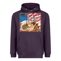 Plum god bless the usa Heavyweight Hoodie - TumblerDesignByShophia