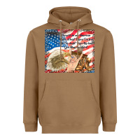 Toasted Coconut god bless the usa Heavyweight Hoodie - TumblerDesignByShophia