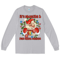 Moon Dust its abuelita and pan dulce season mexican santa Long Sleeve Tee - MaliasSmallBusiness
