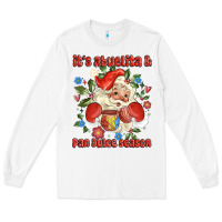 White its abuelita and pan dulce season mexican santa Long Sleeve Tee - MaliasSmallBusiness