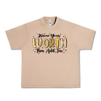 Burro know your worth Urban Heavy Tee - MaliasSmallBusiness