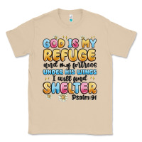 Mushroom god is my refuge and my fortress under his wings Classic Tee - MaliasSmallBusiness