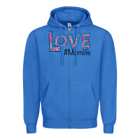 True Royal Love Mom Life Zipper Hoodie - Bettercallsaul