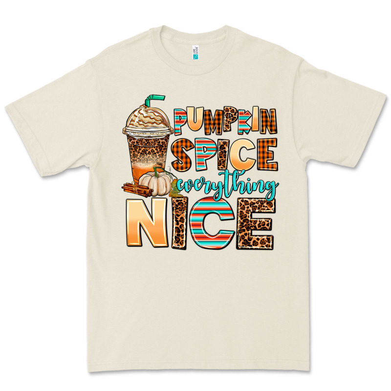 Pumpkin Spice Everything Nice Premium Tee by AdoDesignShop | Teevron