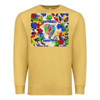 Antique Gold different is beautiful Premium Sweatshirt - TumblerDesignByShophia