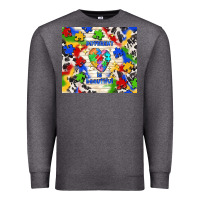 Charcoal Heather different is beautiful Premium Sweatshirt - TumblerDesignByShophia