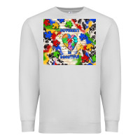 Dove Grey different is beautiful Premium Sweatshirt - TumblerDesignByShophia