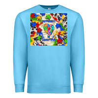 Ocean Blue different is beautiful Premium Sweatshirt - TumblerDesignByShophia