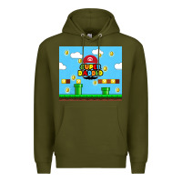 Army Green super daddio Premium Hoodie - TumblerDesignByShophia