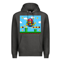 Charcoal Heather super daddio Premium Hoodie - TumblerDesignByShophia