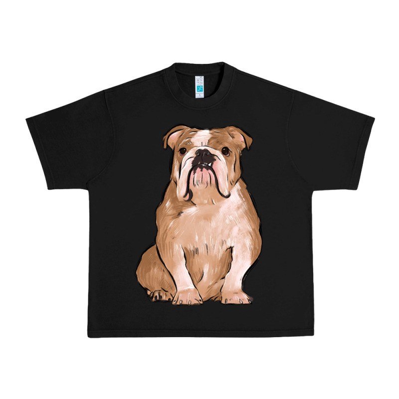 Bulldog Urban Heavy Tee by MaliasSmallBusiness | Teevron