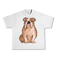 Lunar Rock bulldog Urban Heavy Tee - MaliasSmallBusiness