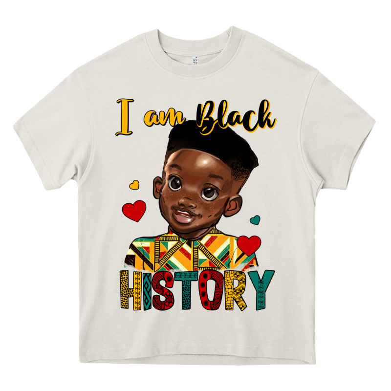 I Am Black History Black Boy Heavy Core Tee by HRA Design Shop | Teevron