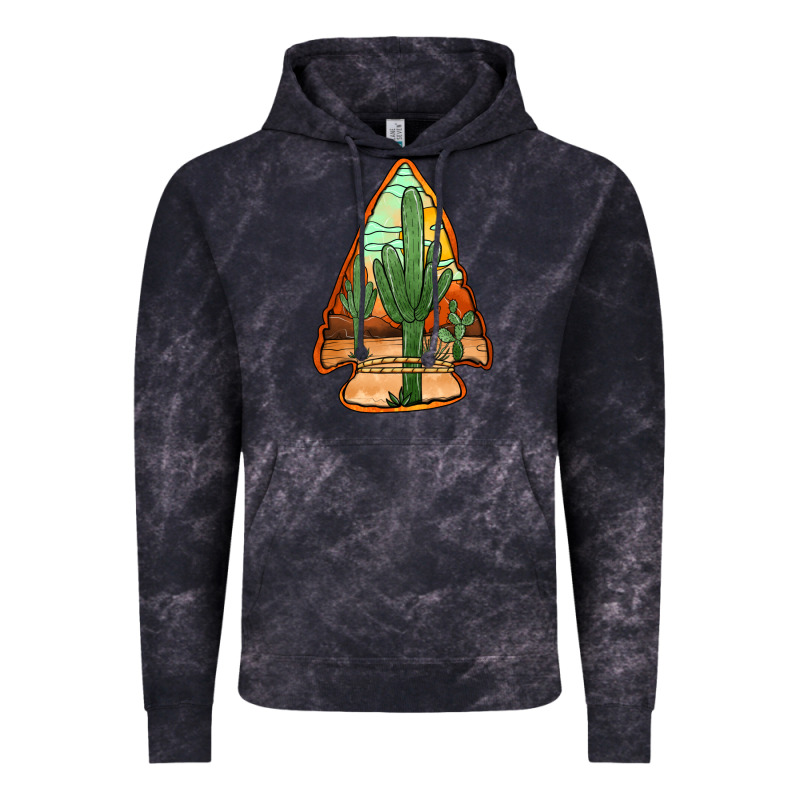 Desert Cactus Arrowhead Vintage Hoodie by Jasminsmagicworld | Teevron