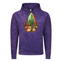 Cloud Purple desert cactus arrowhead Vintage Hoodie - Jasminsmagicworld