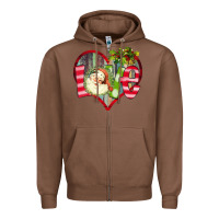 Chestnut Love Christmas Santa Zipper Hoodie - Bettercallsaul