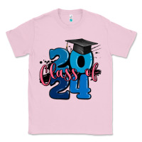 Bubblegum Pink class of 2024 Classic Tee - MaliasSmallBusiness