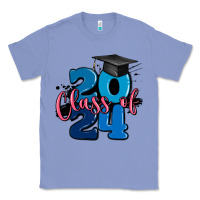 Colony Blue class of 2024 Classic Tee - MaliasSmallBusiness