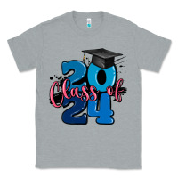 Heather Grey class of 2024 Classic Tee - MaliasSmallBusiness