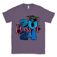 Lavender class of 2024 Classic Tee - MaliasSmallBusiness