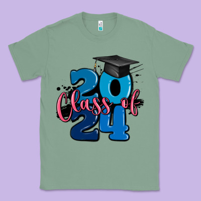 Class Of 2024 Classic Tee Designed By Maliassmallbusiness