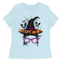 Baby Blue witchy mini Ladies Tee - RacoonDesign