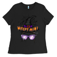 Black witchy mini Ladies Tee - RacoonDesign