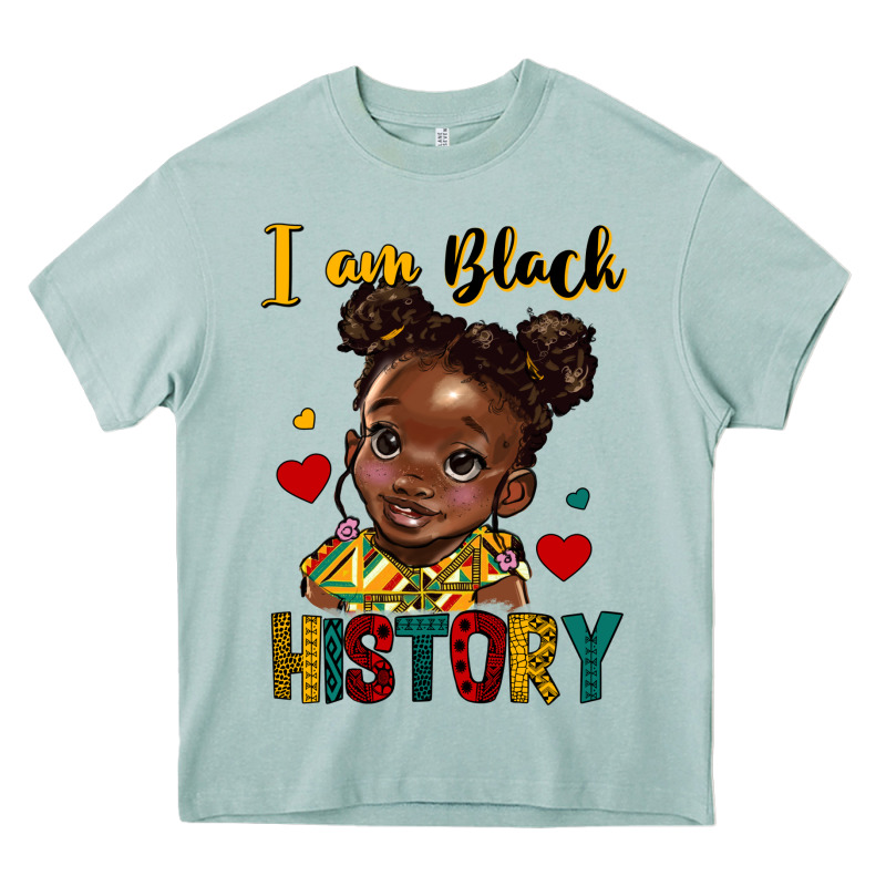I Am Black History Heavy Core Tee by HRA Design Shop | Teevron