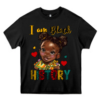 Black i am black history Heavy Core Tee - HRA Design Shop
