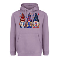 Lavender USA gnomies 4th of july Heavyweight Hoodie - HowdyJamesFarm