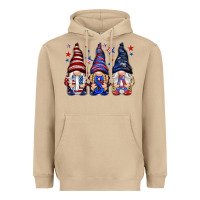 Mushroom USA gnomies 4th of july Heavyweight Hoodie - HowdyJamesFarm