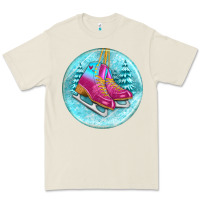 Bone ice skate christmas ornament Premium Tee - BundleAndBundleShop