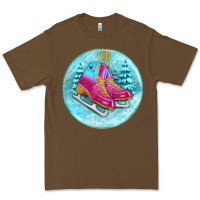 Cacao ice skate christmas ornament Premium Tee - BundleAndBundleShop