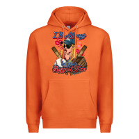 Carrot I'll always be your biggest fan Baseball Premium Hoodie - HowdyJamesFarm