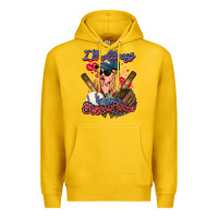 Lemon I'll always be your biggest fan Baseball Premium Hoodie - HowdyJamesFarm