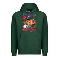 Sports Green I'll always be your biggest fan Baseball Premium Hoodie - HowdyJamesFarm