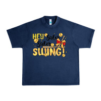Navy softball sister Urban Heavy Tee - MaliasSmallBusiness