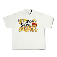 Pistachio softball sister Urban Heavy Tee - MaliasSmallBusiness