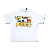 White softball sister Urban Heavy Tee - MaliasSmallBusiness