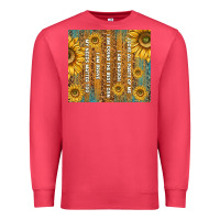 Cardinal self reminders with sunflowers Premium Sweatshirt - TumblerDesignByShophia